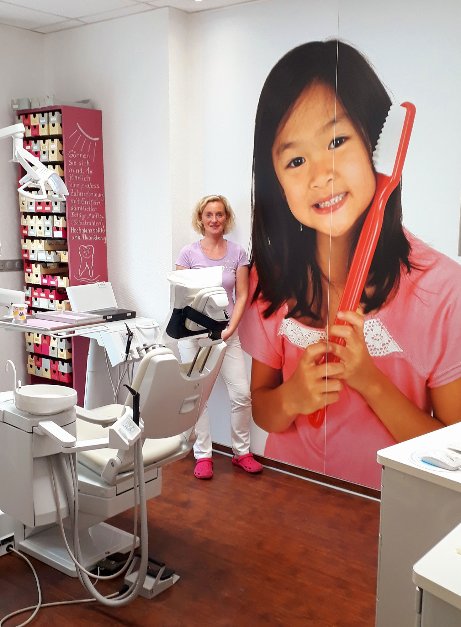 Praxisräume der Zahnarztpraxis Dres. Raddatz in Lindhorst (Schaumburg)